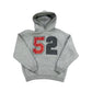 52 Jersey Print Hoodie