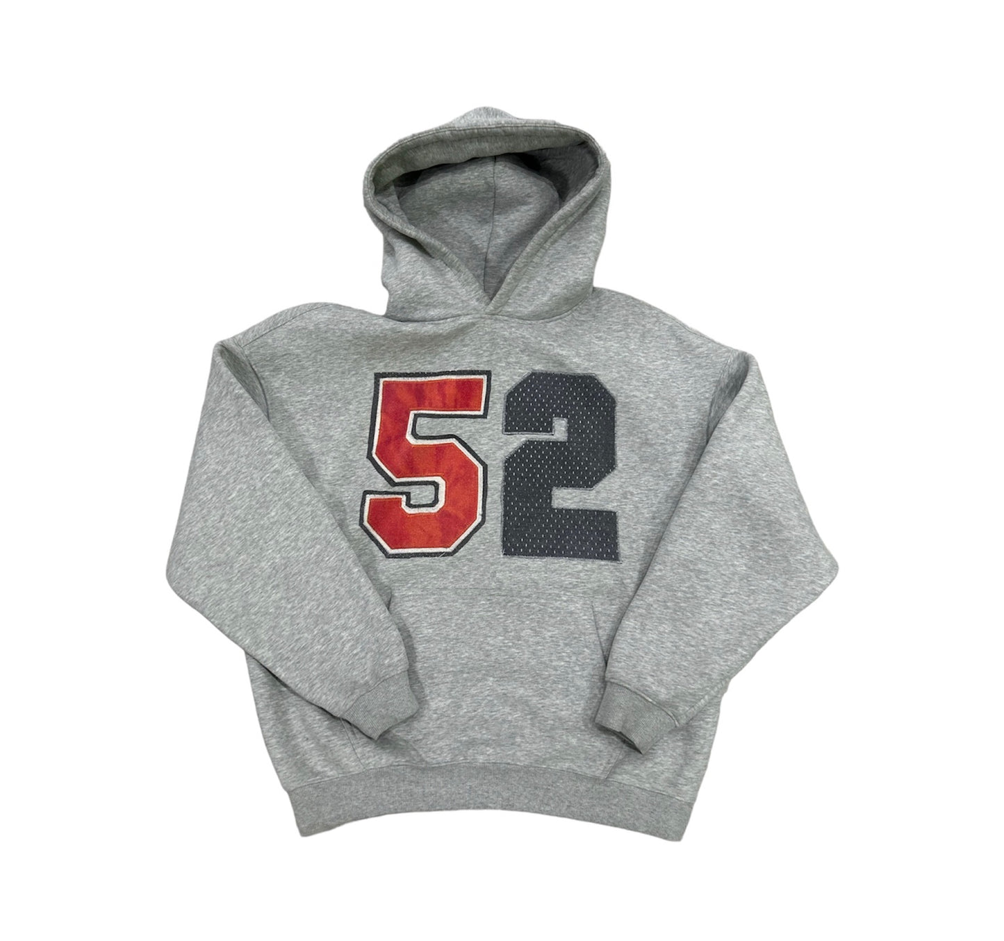 52 Jersey Print Hoodie