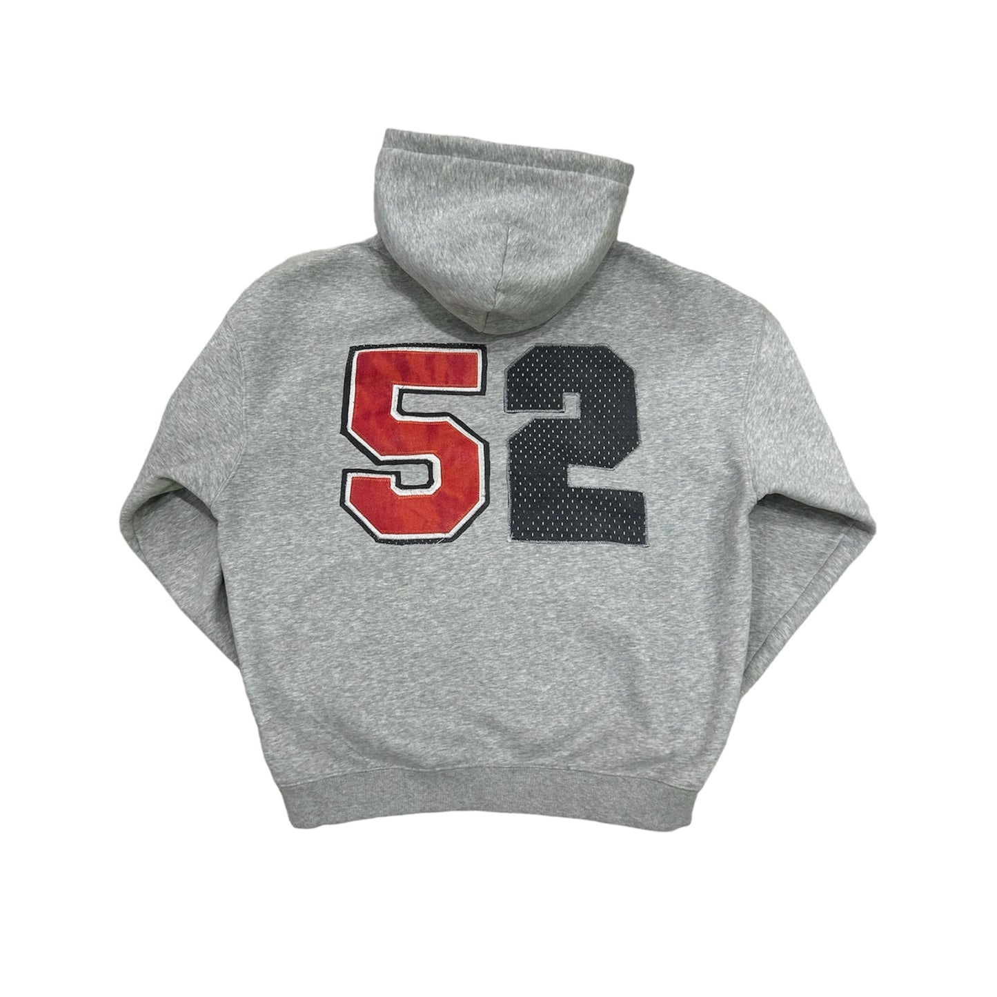 52 Jersey Print Hoodie